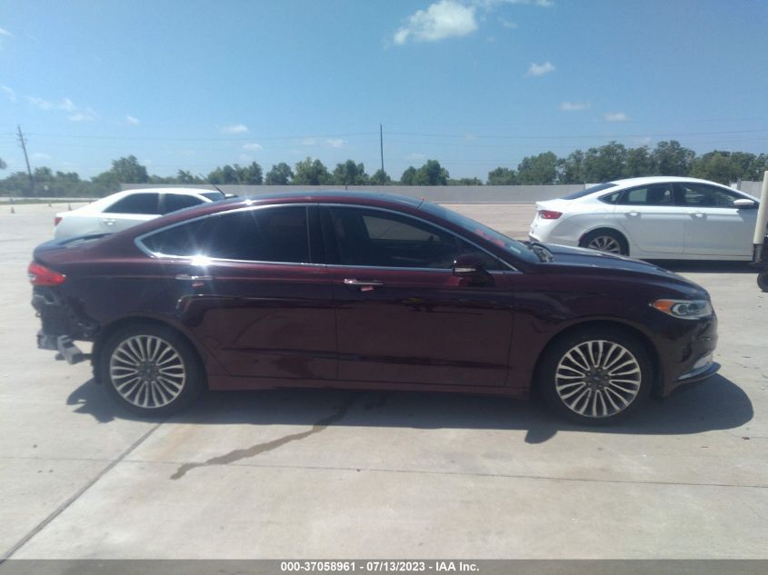 2017 FORD FUSION TITANIUM/PLATINUM - 3FA6P0K91HR111398