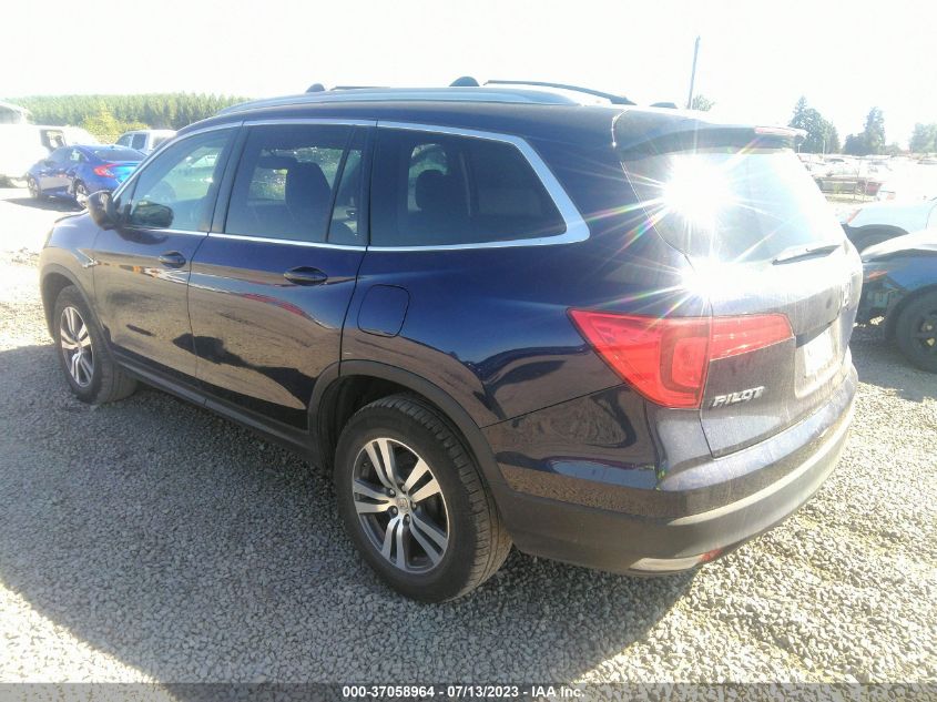 2016 HONDA PILOT EX-L - 5FNYF6H59GB039900