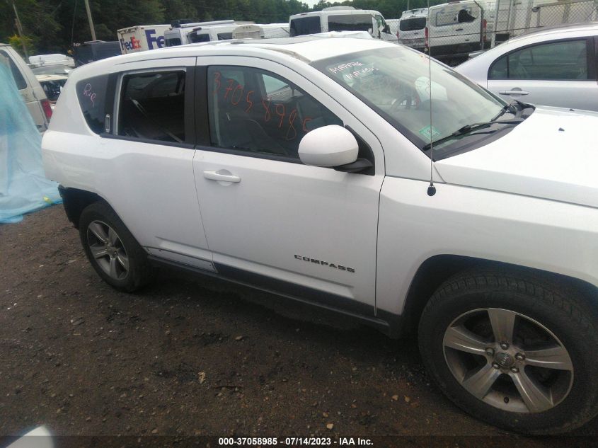 2016 JEEP COMPASS LATITUDE - 1C4NJDEB3GD730928