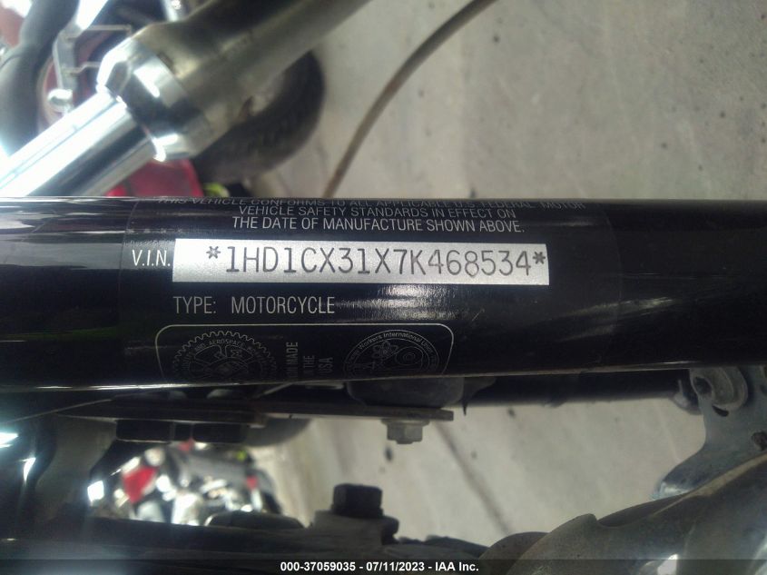2007 HARLEY-DAVIDSON XL1200 L - 1HD1CX31X7K468534