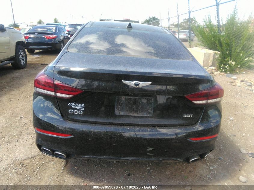 2018 GENESIS G80 3.3T SPORT - KMHGN4JB2JU246335