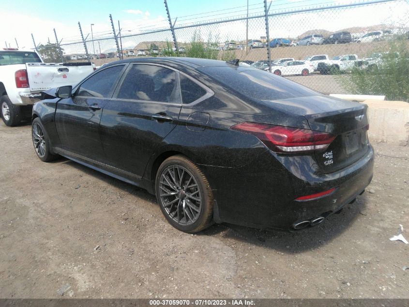 2018 GENESIS G80 3.3T SPORT - KMHGN4JB2JU246335