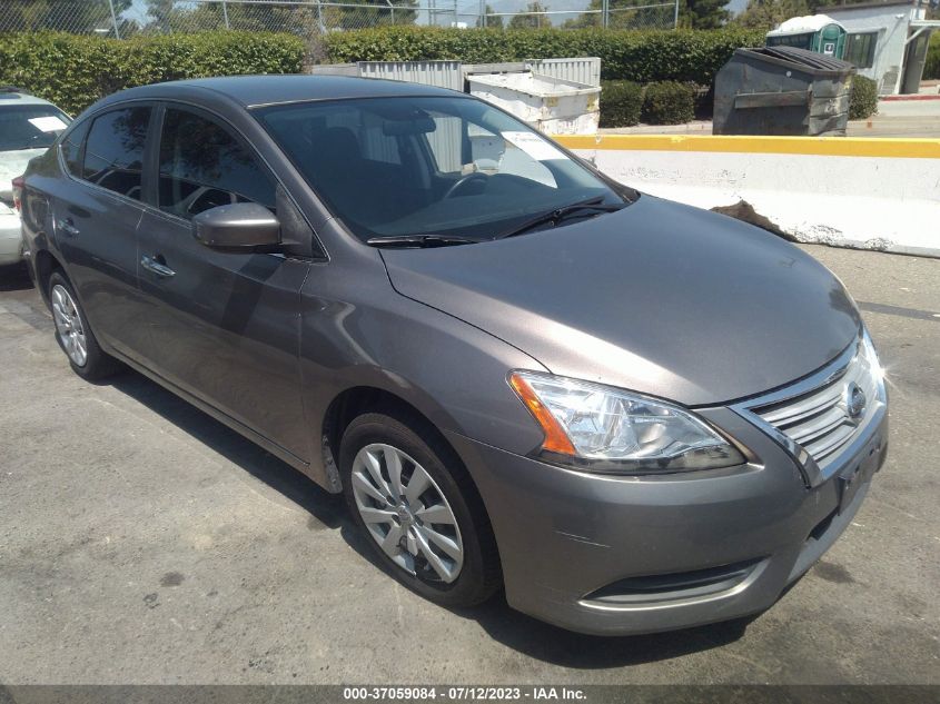 2015 NISSAN SENTRA SV - 3N1AB7AP0FL644258