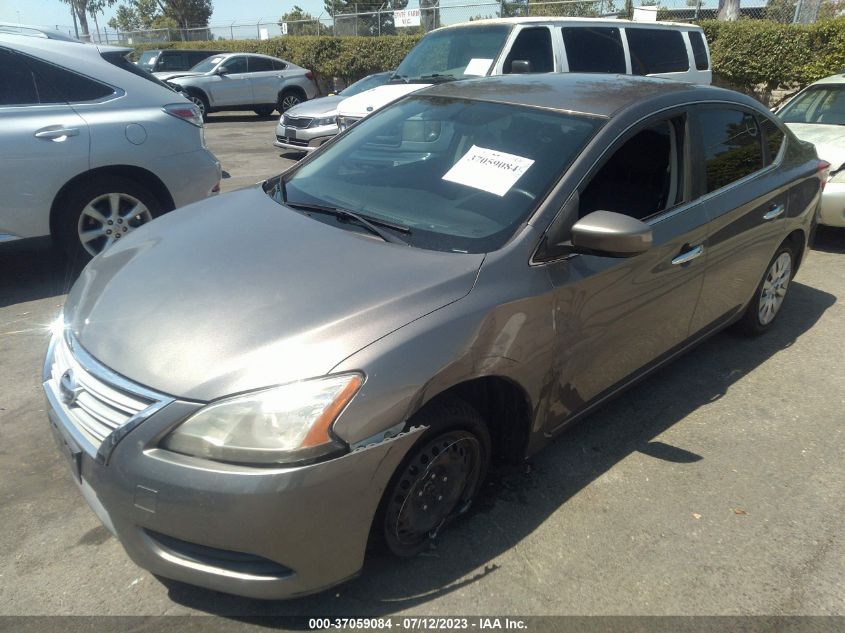 2015 NISSAN SENTRA SV - 3N1AB7AP0FL644258