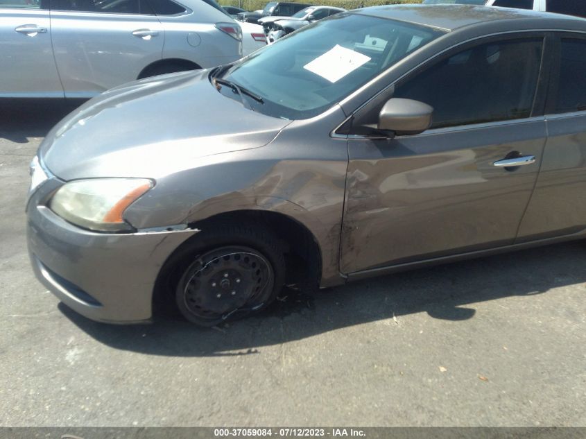 2015 NISSAN SENTRA SV - 3N1AB7AP0FL644258