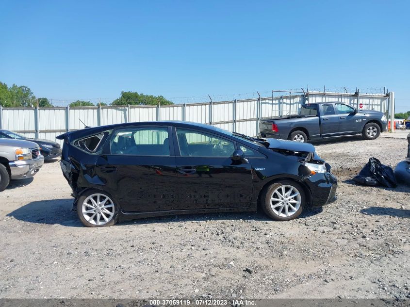 2014 TOYOTA PRIUS V TWO/THREE/FIVE - JTDZN3EU0E3335321
