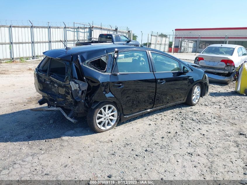 2014 TOYOTA PRIUS V TWO/THREE/FIVE - JTDZN3EU0E3335321