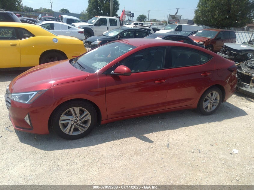 VIN 5NPD84LF6LH544222 2020 HYUNDAI ELANTRA SEL