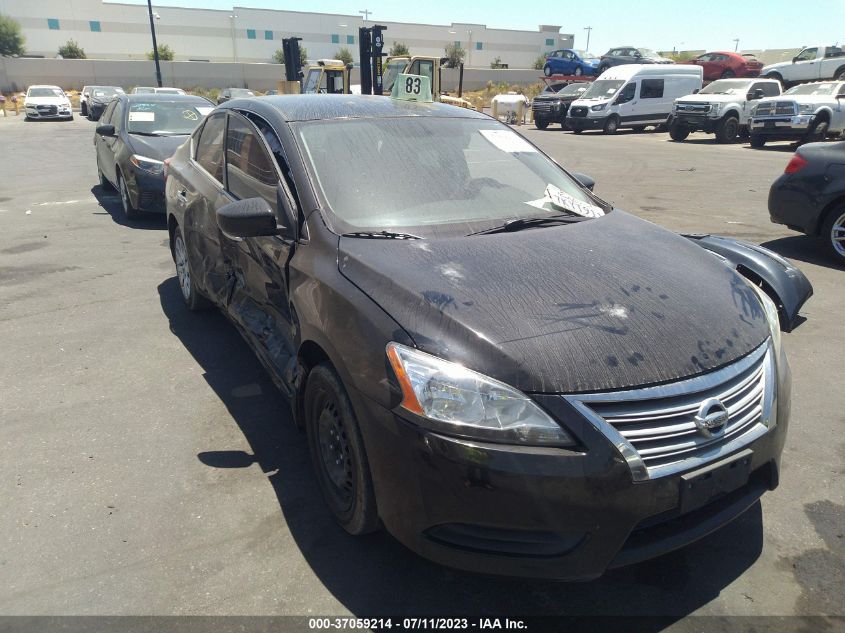 2015 NISSAN SENTRA S - 3N1AB7AP7FY263378