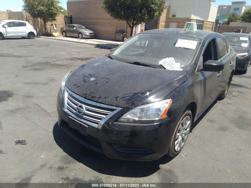 2015 NISSAN SENTRA S - 3N1AB7AP7FY263378