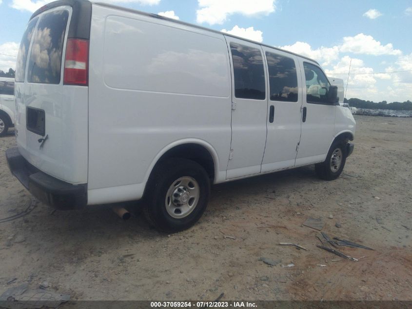 2016 CHEVROLET EXPRESS CARGO VAN - 1GCWGAFF9G1242488