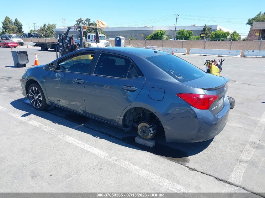 2017 TOYOTA COROLLA L/LE/XLE/SE - 2T1BURHE8HC761247