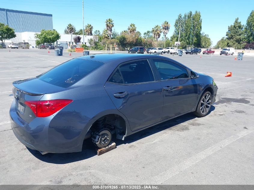 2017 TOYOTA COROLLA L/LE/XLE/SE - 2T1BURHE8HC761247