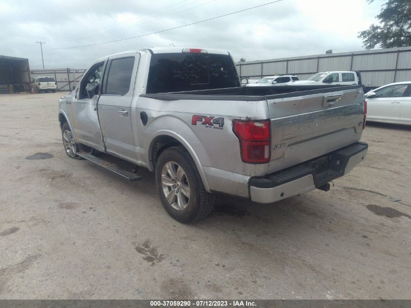 2018 FORD F-150 XL/XLT/LARIAT - 1FTEW1E52JFA94587