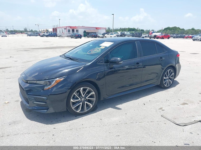 VIN 5YFS4MCE0MP090760 2021 TOYOTA COROLLA SE/NIGHTSHADE/APEX SE