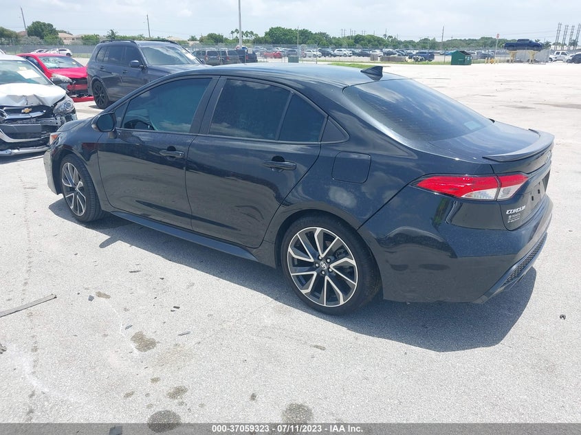 VIN 5YFS4MCE0MP090760 2021 TOYOTA COROLLA SE/NIGHTSHADE/APEX SE