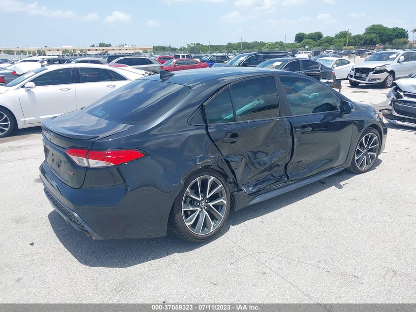 VIN 5YFS4MCE0MP090760 2021 TOYOTA COROLLA SE/NIGHTSHADE/APEX SE