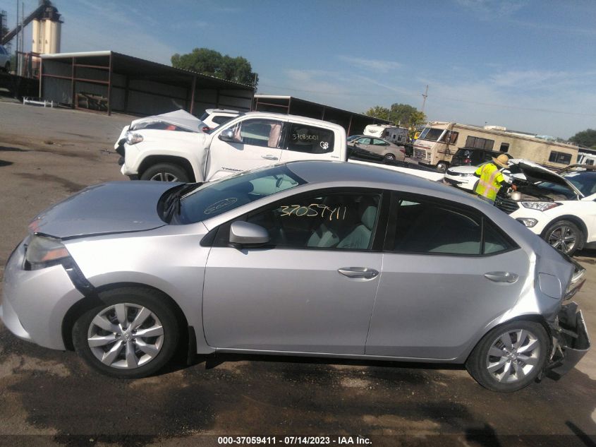 2014 TOYOTA COROLLA L/LE/S/S PLUS/LE PLUS - 5YFBURHE4EP118504