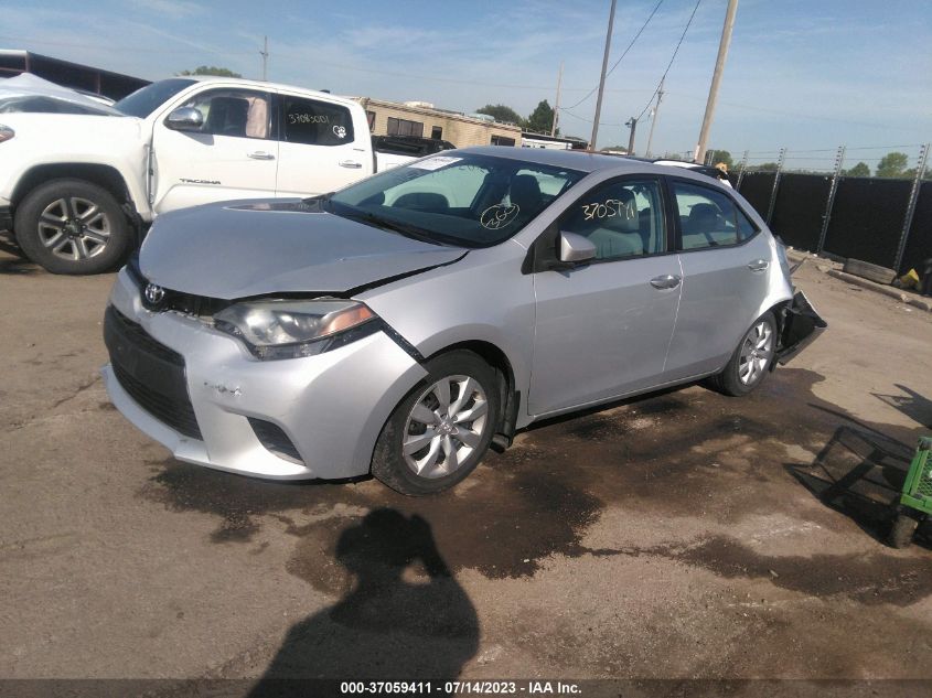 2014 TOYOTA COROLLA L/LE/S/S PLUS/LE PLUS - 5YFBURHE4EP118504