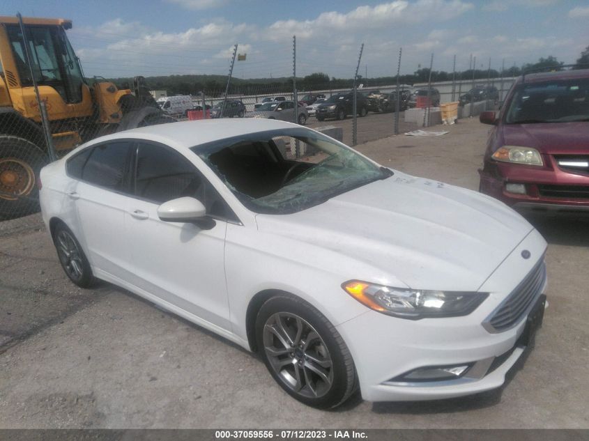 2017 FORD FUSION SE - 3FA6P0HD1HR235795