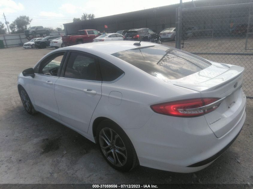 2017 FORD FUSION SE - 3FA6P0HD1HR235795