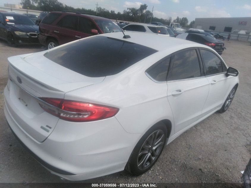 2017 FORD FUSION SE - 3FA6P0HD1HR235795