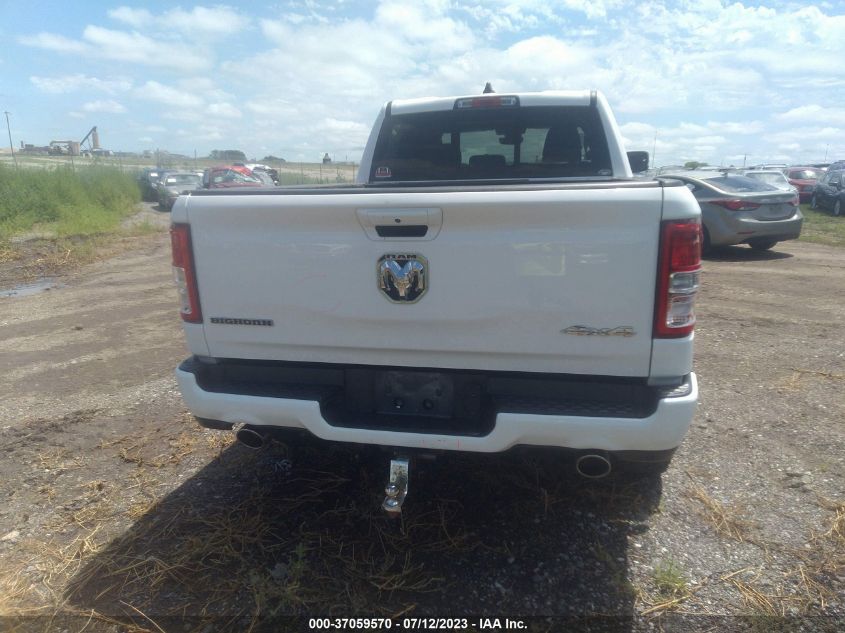2019 RAM 1500 BIG HORN/LONE STAR - 1C6SRFMT7KN775608
