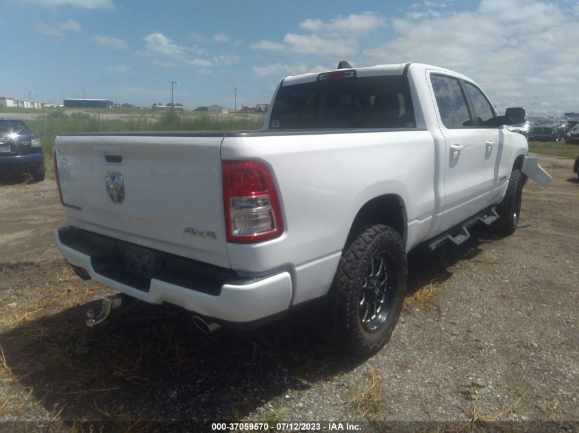 2019 RAM 1500 BIG HORN/LONE STAR - 1C6SRFMT7KN775608