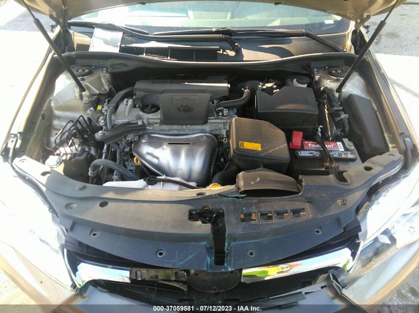 2015 TOYOTA CAMRY XLE/SE/LE/XSE - 4T4BF1FK8FR458832