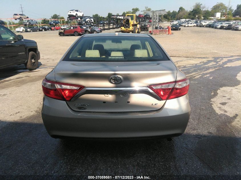 2015 TOYOTA CAMRY XLE/SE/LE/XSE - 4T4BF1FK8FR458832