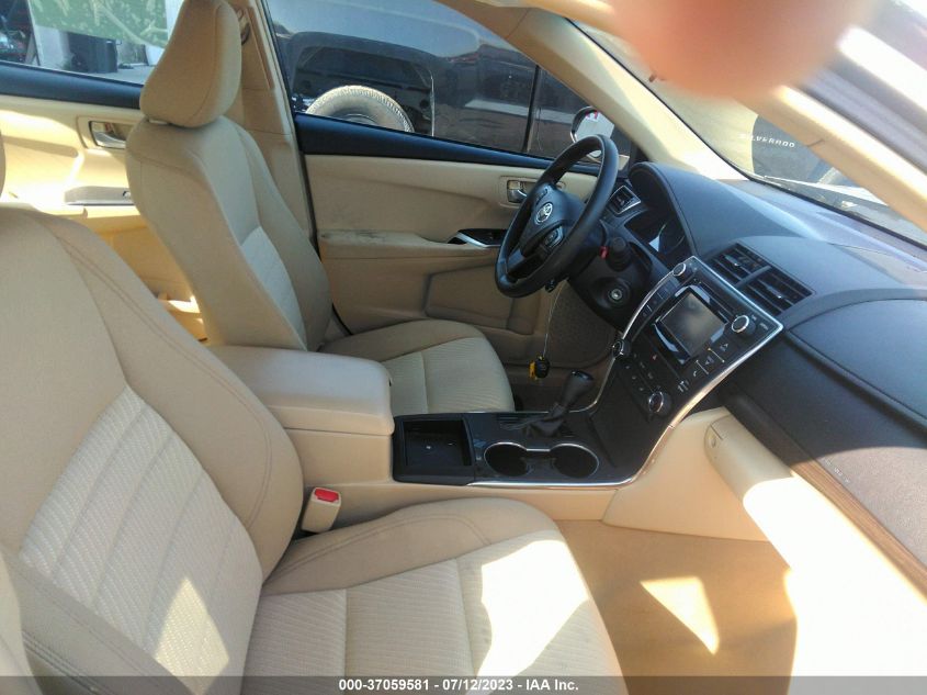 2015 TOYOTA CAMRY XLE/SE/LE/XSE - 4T4BF1FK8FR458832