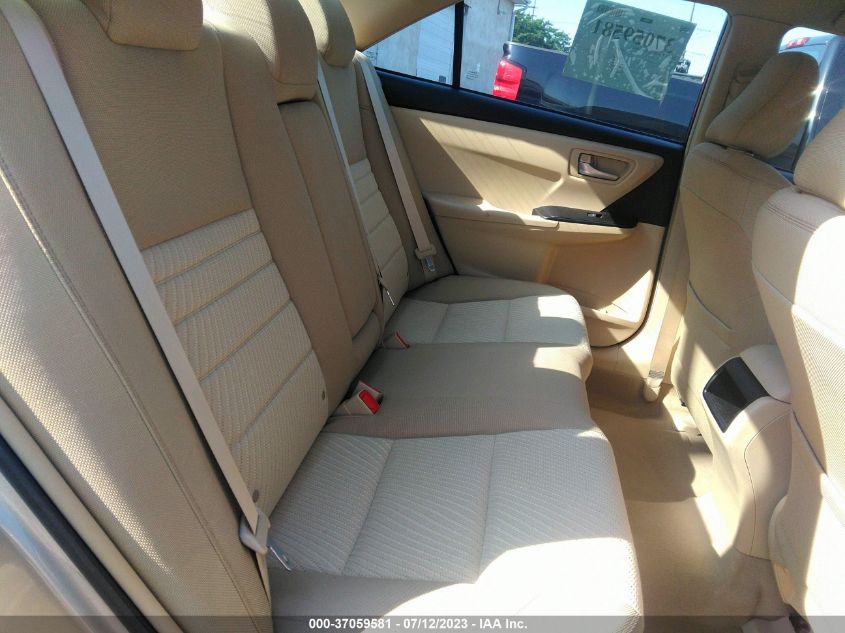 2015 TOYOTA CAMRY XLE/SE/LE/XSE - 4T4BF1FK8FR458832