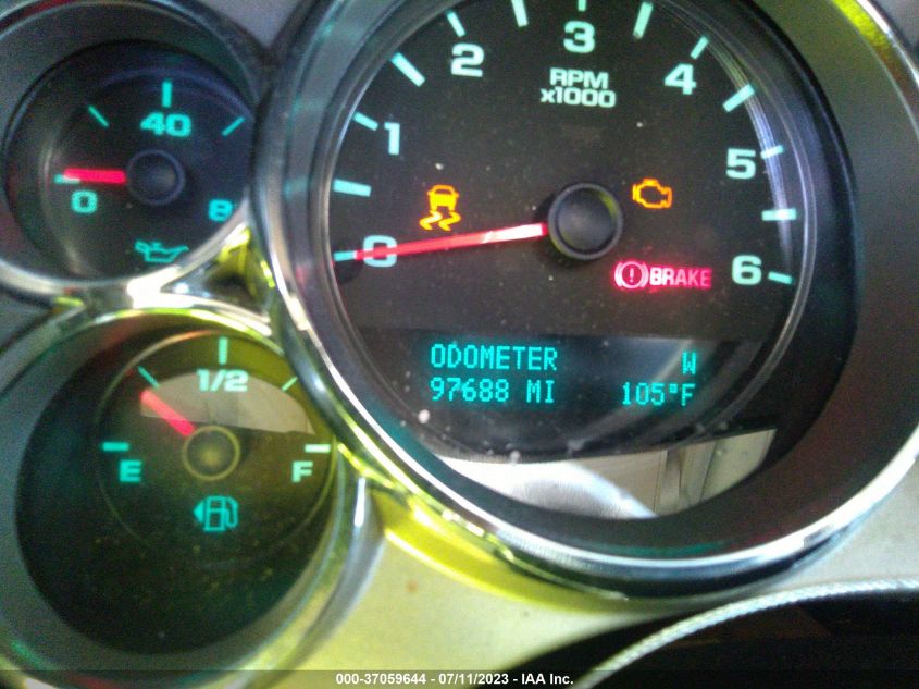 2013 CHEVROLET SILVERADO 1500 LT - 1GCRKSE73DZ332082
