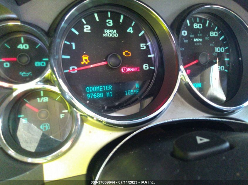 2013 CHEVROLET SILVERADO 1500 LT - 1GCRKSE73DZ332082