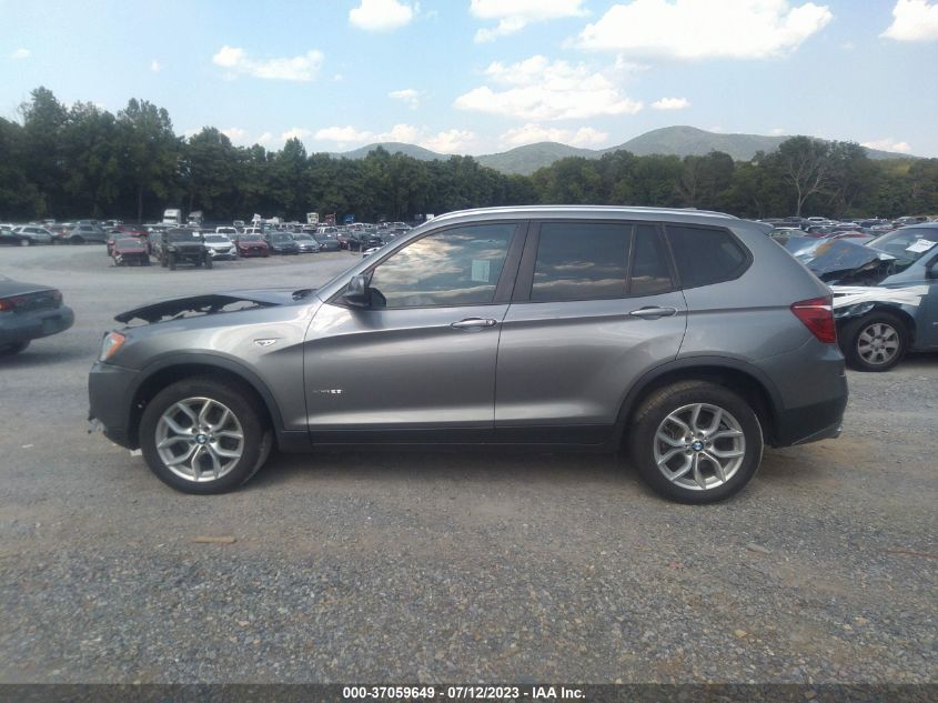 2013 BMW X3 XDRIVE28I - 5UXWX9C50D0A30866