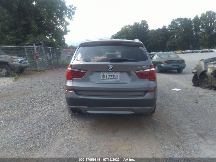 2013 BMW X3 XDRIVE28I - 5UXWX9C50D0A30866