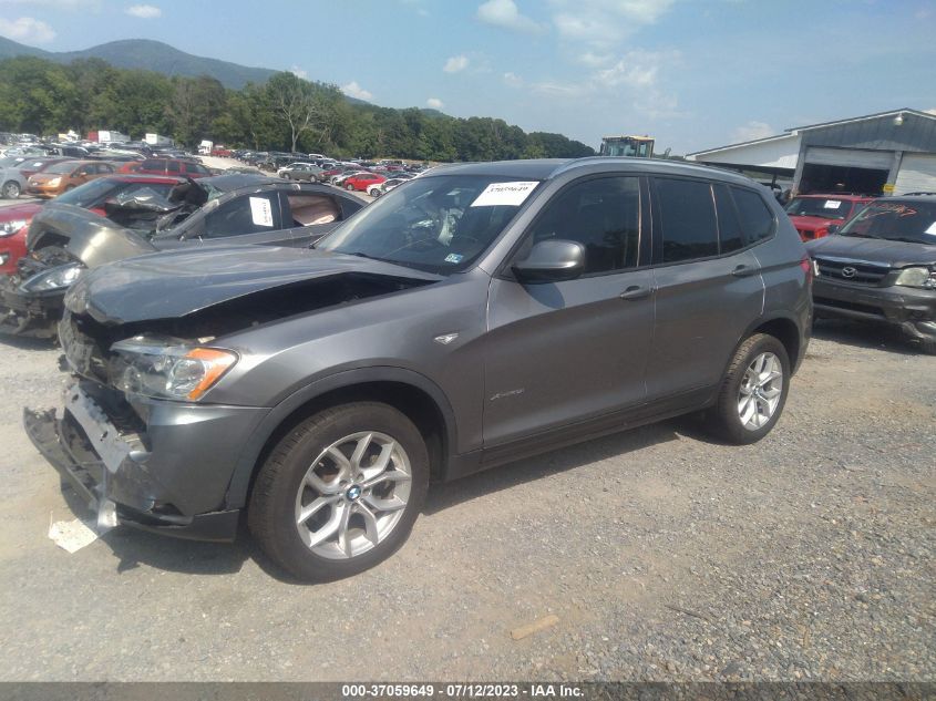 2013 BMW X3 XDRIVE28I - 5UXWX9C50D0A30866