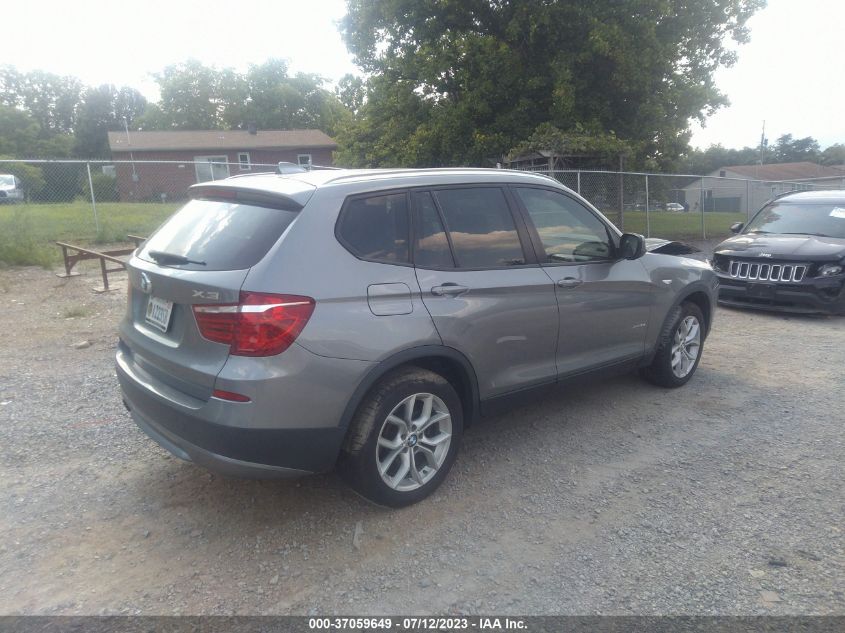 2013 BMW X3 XDRIVE28I - 5UXWX9C50D0A30866