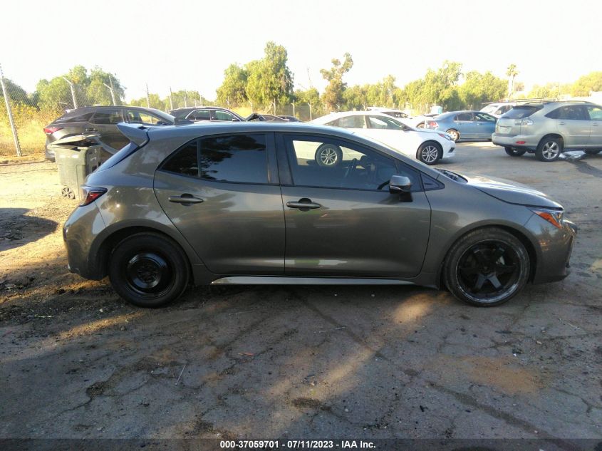 2019 TOYOTA COROLLA HATCHBACK SE/XSE JTNK4RBE9K3055067