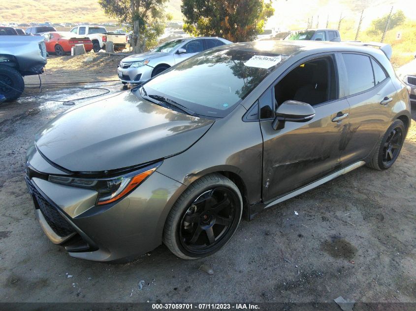 2019 TOYOTA COROLLA HATCHBACK SE/XSE JTNK4RBE9K3055067
