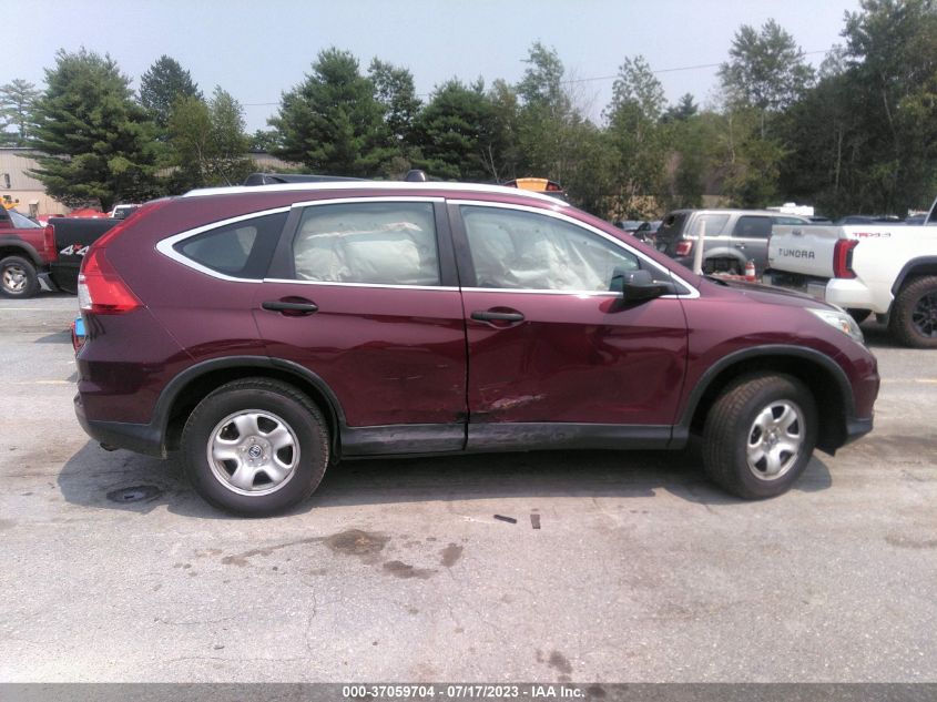 2015 HONDA CR-V LX - 5J6RM4H39FL000596