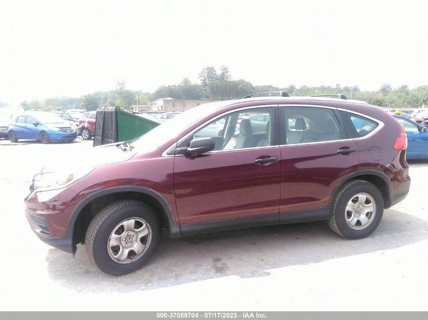 2015 HONDA CR-V LX - 5J6RM4H39FL000596