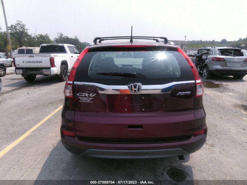 2015 HONDA CR-V LX - 5J6RM4H39FL000596