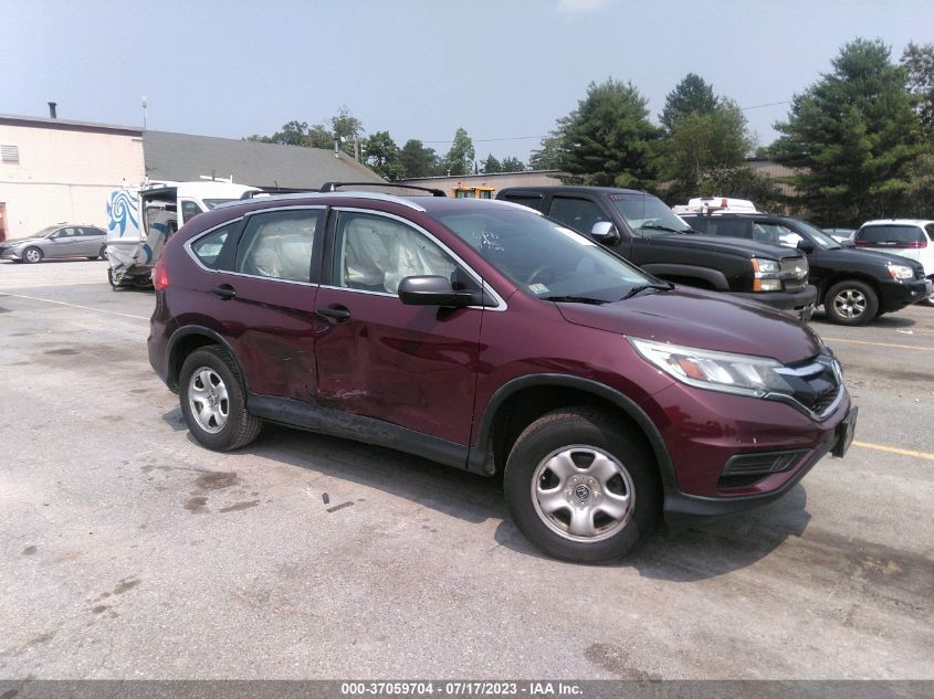 2015 HONDA CR-V LX - 5J6RM4H39FL000596