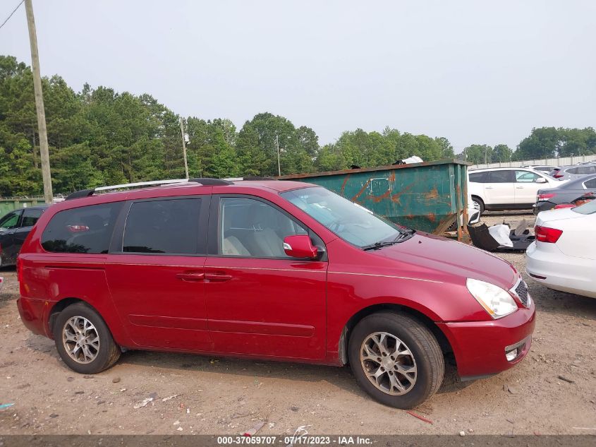 2014 KIA SEDONA LX - KNDMG4C74E6538511