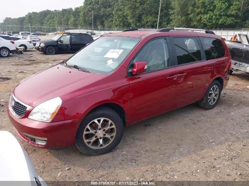 2014 KIA SEDONA LX - KNDMG4C74E6538511