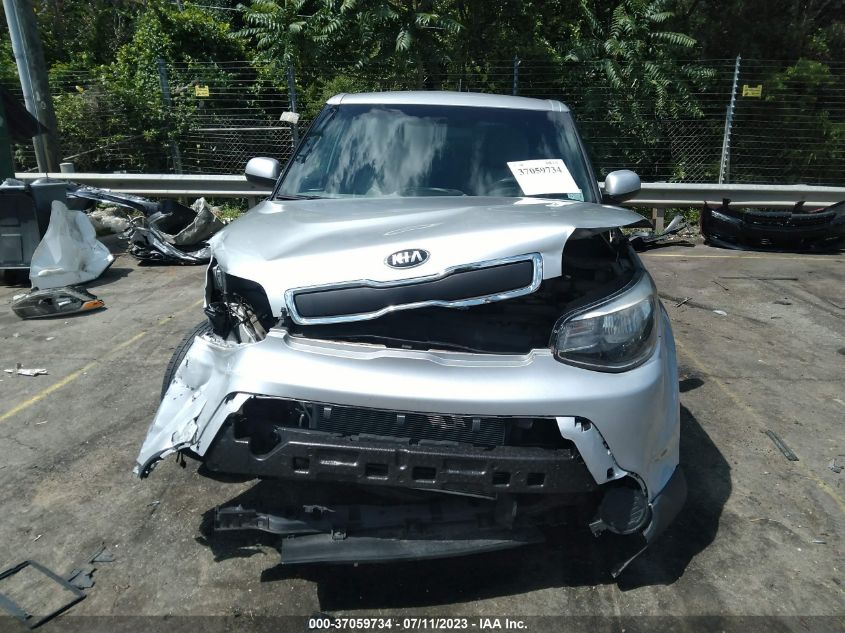 2016 KIA SOUL BASE - KNDJN2A26G7837712