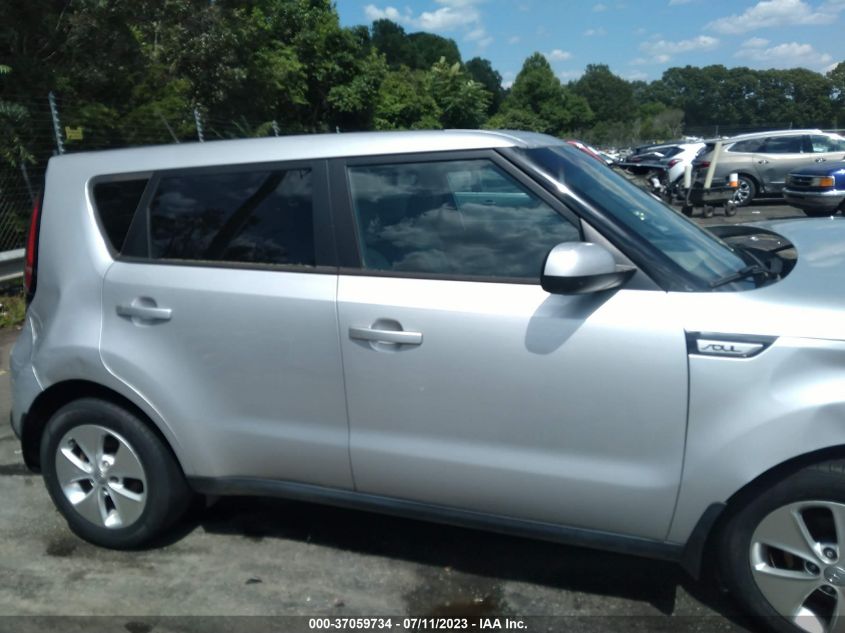 2016 KIA SOUL BASE - KNDJN2A26G7837712