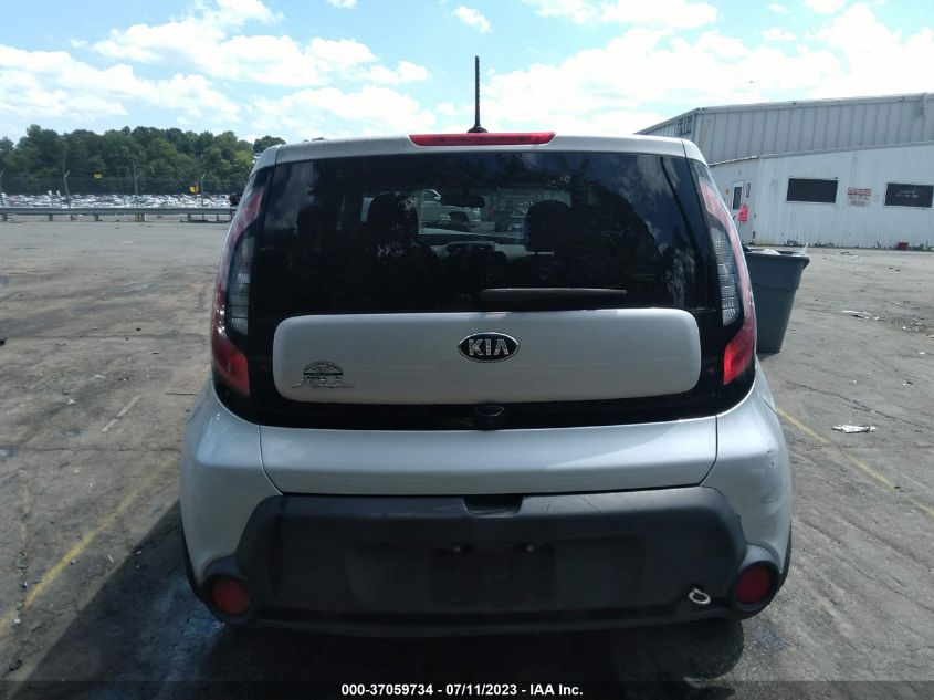 2016 KIA SOUL BASE - KNDJN2A26G7837712