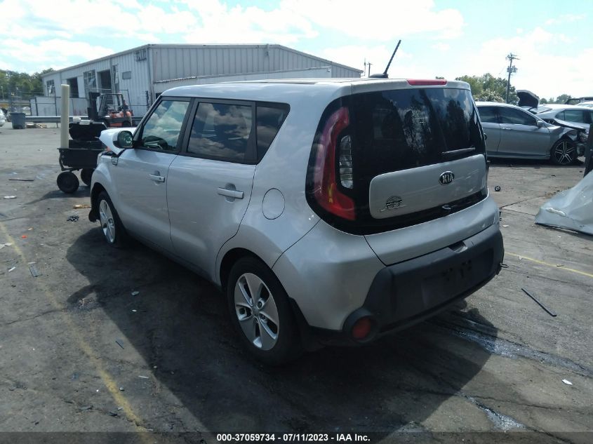 2016 KIA SOUL BASE - KNDJN2A26G7837712